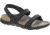 Birkenstock Kalahari Birko-Flor Sandals - Womens, Futura Black, 36, 1013773-N-36