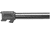 Bishop Defense Match Grade Pistol Barrel, Glock 17, 9mm, 4.49 in, 1-10 Twist, Black, BDBLG17BLK