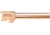 Bishop Defense Match Grade Pistol Barrel, Glock 17, 9mm, 4.49 in, 1-10 Twist, Rose Gold, BDBLG17RSGLD
