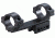 Model 254 Scope Mount,4in Long Cantilever w/1 5/8 Clamping Length,High,Matte Black, EDEMO1