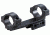 Model 254 Scope Mount,4in Long Drop Compensated Cantilever w/1 5/8 Clamping Length,Matte Black