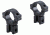 Model 257 0.6in Long Dovetail Rings,High,Matte Black
