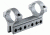 Model 360 4in Long Unitized Dovetail Mount,Silver