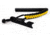 Black Beard Fire Ferro Rod, Black/Yellow, BB-FerroRod