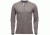 Black Diamond Attitude Mens Long Sleeve Henley Shirt, Slate, Medium, APCY26020MED1