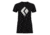 Demo, Black Diamond Chalked Up Short Sleeve T-Shirt - Women's, Black, Small, AP7300520002SML1