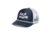 Black Diamond Flat Bill Trucker Hat, Charcoal/White Wavy, AP7230499262ALL1