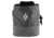 Black Diamond Mojo Zip Chalk Bag-Vapor Gray-S/M
