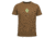 Black Diamond Placement Short Sleeve Tee Shirts - Mens, Dark Curry, Large, APX9ZQ750LRG1