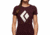 Black Diamond SS Chalked Up Tee - Womens, Bordeaux Heather, Extra Small, AP7300526022XSM1