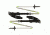 Black Diamond Ultra Mntn Fl Z-poles 110cm BD11213300001101