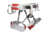 Black Diamond Xenos Harness - Gray/Red XL