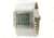Black Dice Cash Men's Watch - SS Case, White Leather Strap BLABD-004-06