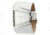 Black Dice Hustle Men's Watch - SS Case, White Dial, White Strap BLABD-003-03