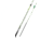 Black Eagle Arrows Deep Impact Crested Fletched Arrows - .003in 6 Pack - 300, Black, Green, White, 300 spine DI-Fletched-0006