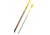 Black Eagle Arrows Renegade Fletched Arrows - .005in 6 Pack - 250, Black, Yellow, Orange, 250 Spine Rene-Fletched-0009