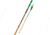 Black Eagle Arrows Vintage Crested Feathers Green and Yellow - .005in 6 Pack - 350, Wood, Green, Yellow, 350 Spine Vintage-Crested-G-Y-0001