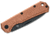 Black Fox Ciol Folding Knife, 2.76in, 440C, Micarta Copper Handle, 01FX892
