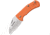 Black Fox Nidhug Slip Joint Orange Folding Knife, 2.75 stonewash and satin finish 440 stainless bla, Orange G10 handle, 01FX148