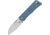 Black Fox Teeny Linerlock Blue Micarta, BF785MIBL