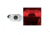 Black Oak LED Rock Accent LED Light, White Housing, Red, MAL-R