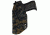 Black Rhino Concealment Concealed Carry IWB Holster System / 1911, Model 1911 4/25in Commander, Left Handed Shooter, Cant 15 Degrees, Hex Cam, 191204134070