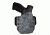 Black Rhino Concealment Tactical Carrier OWB Holster System w/ Light Holster - FN, Model FNS 9 Compact, Left Handed Shooter, Cant 0 Degrees, Kryptek Neptune, 191204306231