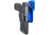Black Scorpion Outdoor Gear Heckler &amp; Koch VP9 Pro Heavy Duty Competition Holster, Right Hand, Blue Shell / Black, HCD3-USPSABS-VP9BKRH