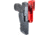 Black Scorpion Outdoor Gear Heckler &amp; Koch VP9 Pro Heavy Duty Competition Holster, Right Hand, Red Shell / Black, HCD2-USPSABS-VP9BKRH
