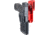 Black Scorpion Outdoor Gear Heckler &amp; Koch VP9 Pro Heavy Duty Competition Holster, Right Hand, Red Shell / Carbon Fiber, HCD2-USPSABS-VP9CFRH