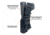 Black Scorpion Outdoor Gear Pro IDPA Competition Holster, Right Hand, SIG Sauer P320, 3.9 - 5in Barrel, 1.5 - 1.75in Belts, Kydex, Carbon Fiber, HC03-IDPA-P320X5CFRH