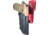 Black Scorpion Outdoor Gear Sig Sauer P320 Compact Pro Heavy Duty Competition Holster, Right Hand, Red Shell / Black, HCD2-USPSABS-P3204BKRH