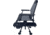 BLACK SIERRA EQUIPMENT Heated HI-LINE Swivel Chair, Gray, HCH-032H-GRY-BSE