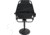 BLACK SIERRA EQUIPMENT HI-LINE Elevated Swivel Chair, Black, HCH-039-BLK-BSE