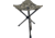 BLACK SIERRA EQUIPMENT XL Tri-Leg Stool,Ranger Camo, HCH2-006-RG-BSE