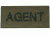 Blackhawk! Agent Patch, Black on Green
