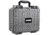 BlackHawk Compact 13.37in Waterproof Gear Hard Case w/ Foam, Gray, Standard, BH00001-GRA