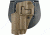 BlackHawk CQC Carbon Fiber SERPA Holster, Matte Finish w/Beltloop &amp; Paddle, for Sig 220/226, Coyote Tan, Left Hand