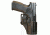 BlackHawk CQC SERPA Beltloop/Paddle Holster, Left Hand, Matte Black - Beretta 92/96 - 410504BK-L