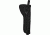 BlackHawk Nylon Hip Holster, Right Hand, Matte, Black, 73NH10BK-R
