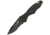 BlackHawk Hornet Folding Knife, 3.25in, D2 Tool Steel, Partial Serrated, Sideliner G-10 Handle, Black, BH15H211BK