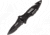 BlackHawk Large Button Lock Folding Knife, 3.75in, D2 Tool Steel, Partial Serrated, Reinforced Nylon w/ 420J Stainless Steel Liners Handle, Black, BH15M311BK