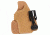 BlackHawk Leather Tuckable Holster, Brown, 1911 Commander Model, Right Hand 421607BN-R