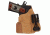 BlackHawk Leather Tuckable Holster, Brown, 1911 Commander Model, Right Hand 421607BN-R