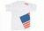 BlackHawk Men's Memory T-Shirt w/ Colored Flag, White, 2XL 90GT04WH-2XL