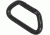BlackHawk Non-Locking Carabiners Alum (Pkg ea) Black 98NC00BK