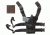 BlackHawk Nylon Omega VI Universal Ambidextrous Drop-Leg Holster, Ambidextrous, Coyote Tan, 40ALH1CT