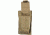 Blackhawk S.T.R.I.K.E. Single Pistol Magazine Pouch w/TalonFlex &amp; Speed Clips, Coyote Tan, 38CL08CT