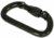 BlackHawk Screw-Lock Carabiner, 7/1 6in, Aluminum, Black, 98LC01BK