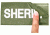 Blackhawk Sheriff Patch - White on Green 90IN06WG